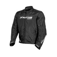 Jaqueta Mattos Racing Vista Preta Masculina Impermeável