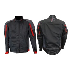 Jaqueta Forza City Rider Winter - vermelha/cinza e preta 