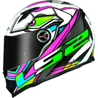 Capacete Ls2 FF358 Classic Xdron Neon Pink