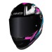Capacete Ls2 FF358 Classic Xdron Cyan Rosa