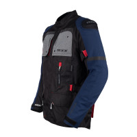 Jaqueta Parka Texx Armor Masculina - Azul e Cinza