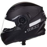 Capacete Texx Strike Solid Preto Fosco