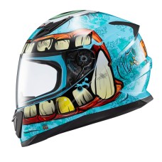 Capacete Texx Hawk Orc Azul Turquesa 
